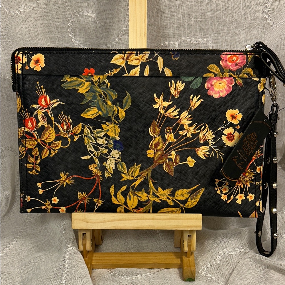 NWT Disney Alice in Wonderland clutch envelope
